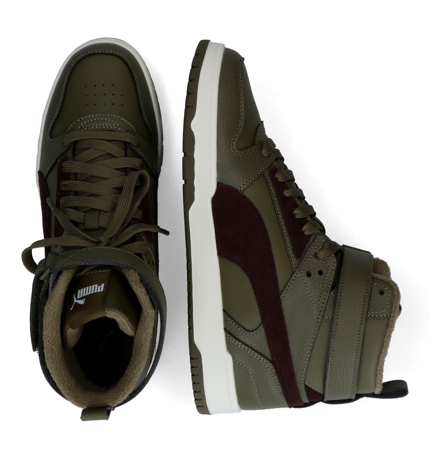 Puma RBD Game WTR Kaki Hoge Sneakers Heren Sneakers Online op