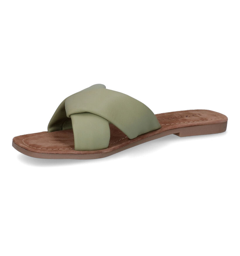 Lazamani Groene Slippers voor dames (310098)
