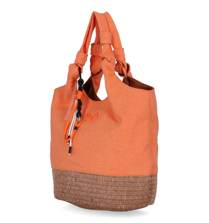 Xti Oranje Shopper in stof (327688)