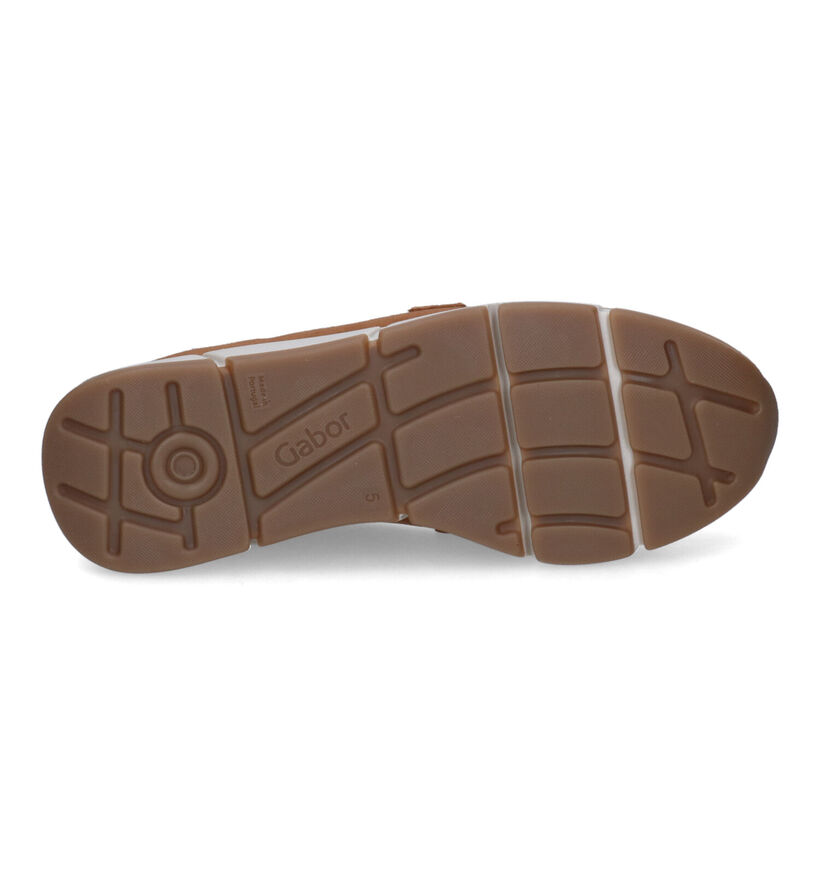 Gabor OptiFit Slip-on en Cognac pour femmes (312485) - pour semelles orthopédiques