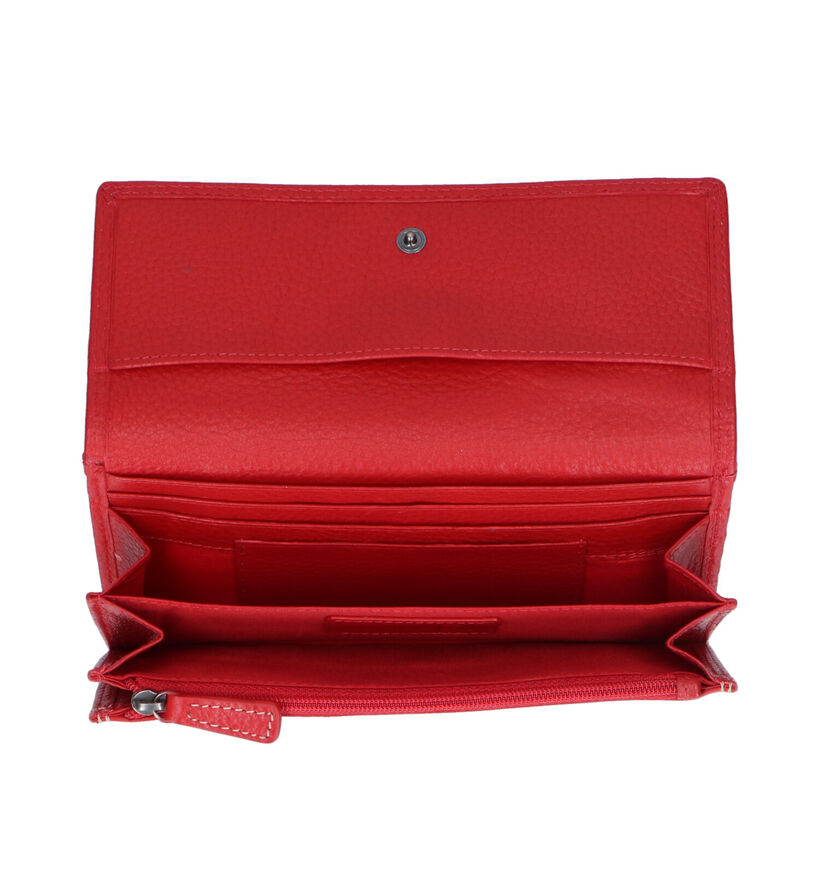 Label M Porte-monnaie à rabat en Marron pour femmes (349925)