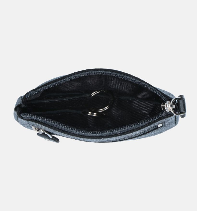 Crinkles Zwarte Ritsportemonnee voor dames (373826)