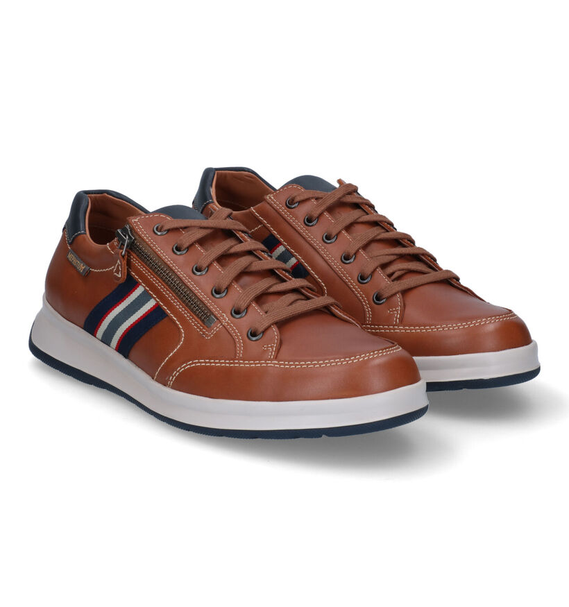 Mephisto Chaussures à lacets en Cognac en cuir (307307)