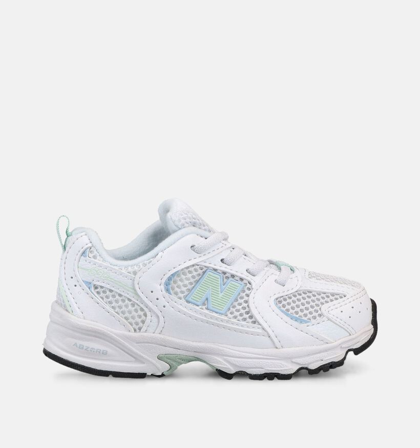 New Balance 530 Witte Sneakers voor meisjes (366210) - geschikt voor steunzolen