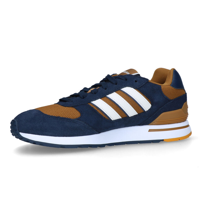 adidas Run 80'S Baskets en Bleu pour hommes (326298) - pour semelles orthopédiques