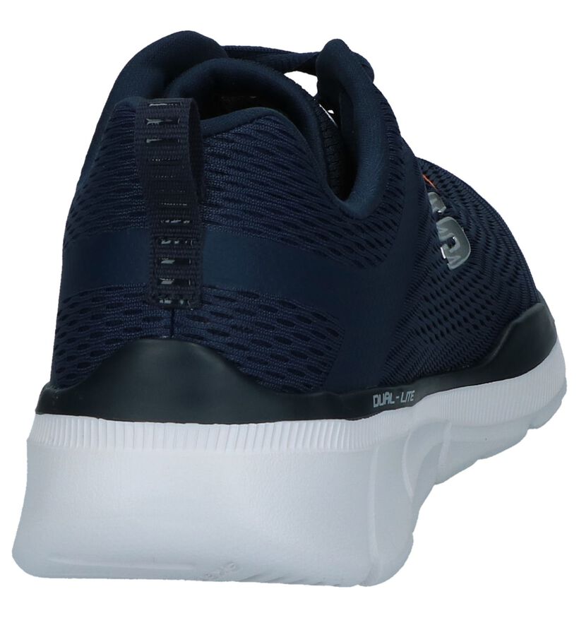 Skechers Memory Foam Baskets basses en Gris clair en textile (247407)