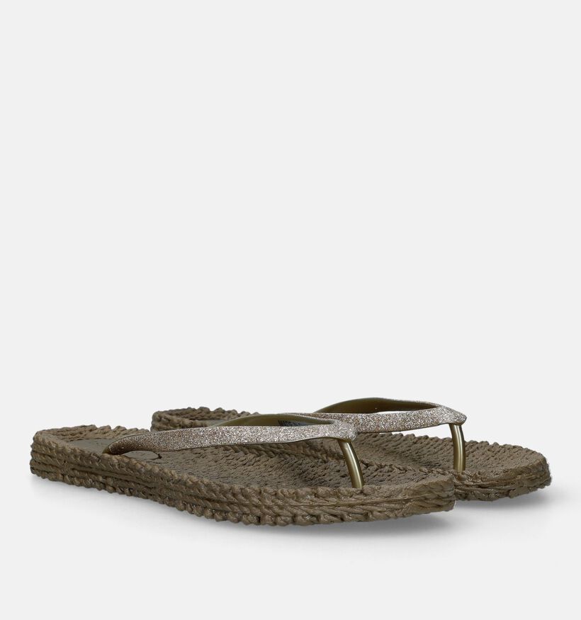 Ilse Jacobsen Cheerful Bronzen Teenslippers voor dames (335808)