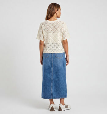 Vila T-shirts Beige
