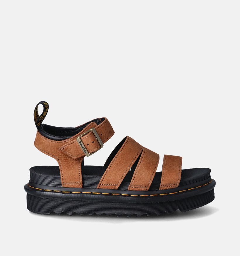 Dr. Martens Blaire Sandal Sandales à plateforme en Brun pour femmes (351479)