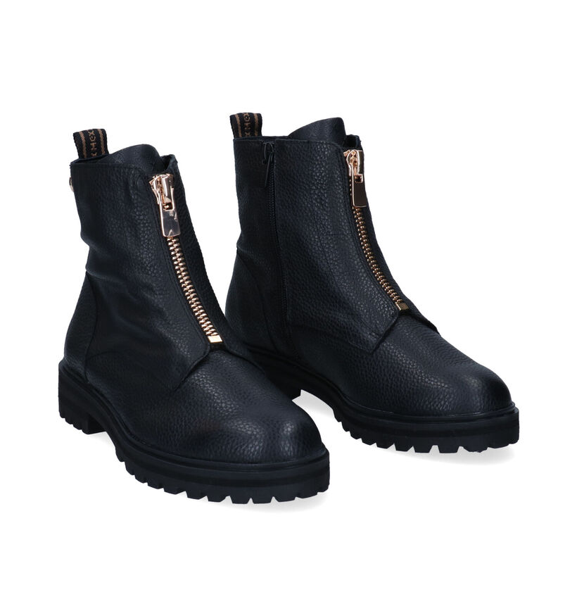 Mexx Flame Bottines en Noir en cuir (296187)