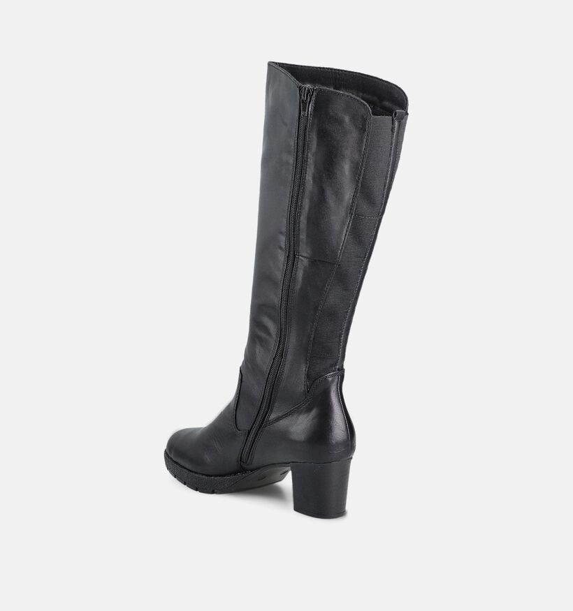 Rieker Bottes hautes en Noir pour femmes (363521) - pour semelles orthopédiques