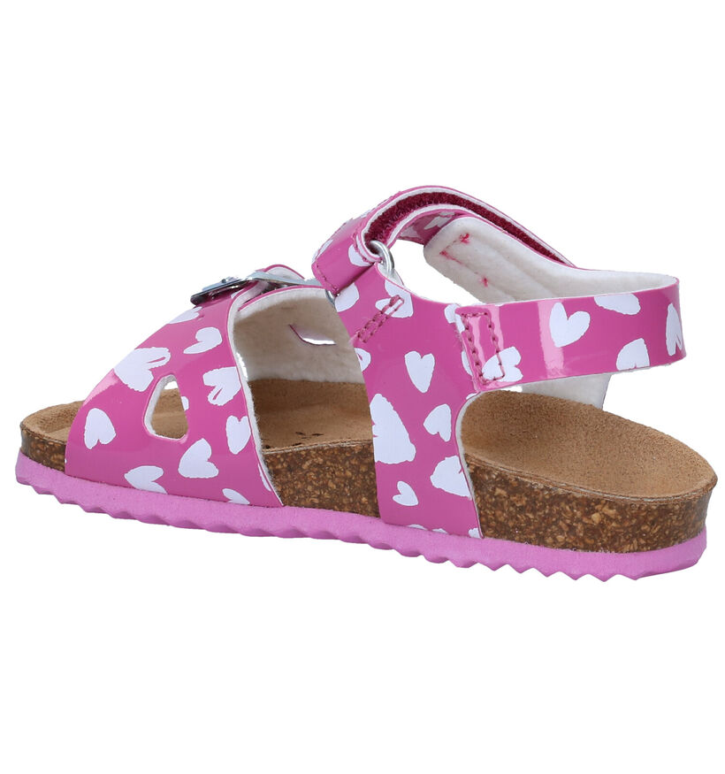 Geox Chalki Sandales en Rose en simili cuir (286953)