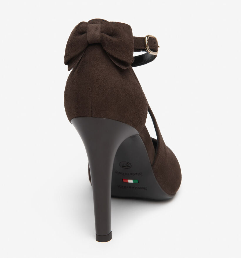 NeroGiardini Escarpins en Brun fonc&eacute; pour femmes (379449)