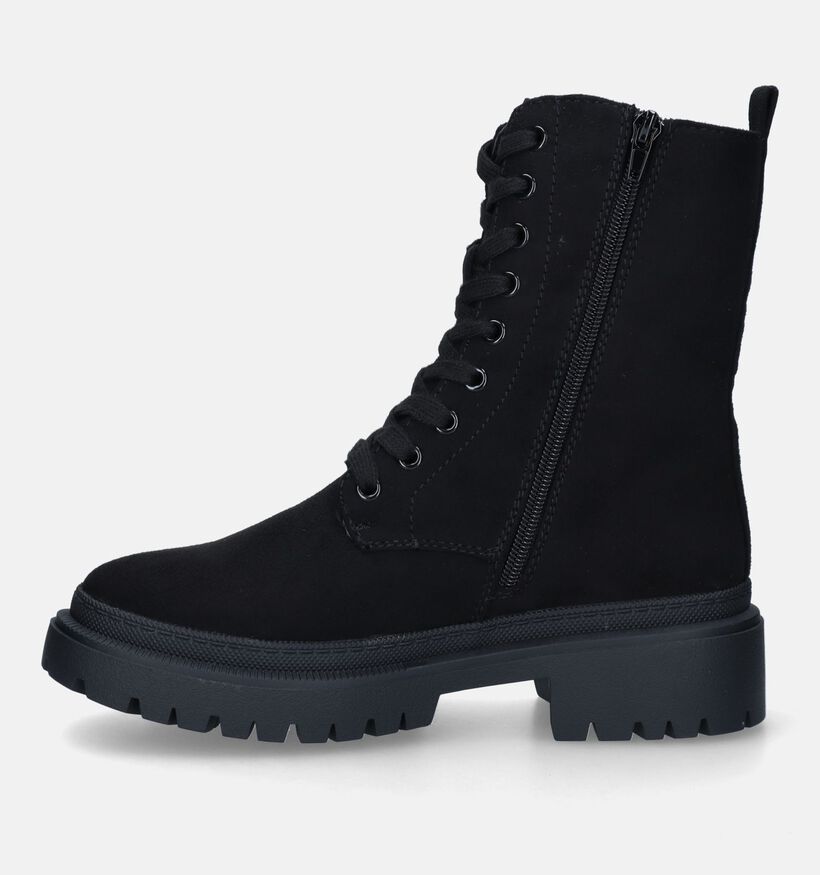 Signatur Zwarte Veterboots voor dames (328626)