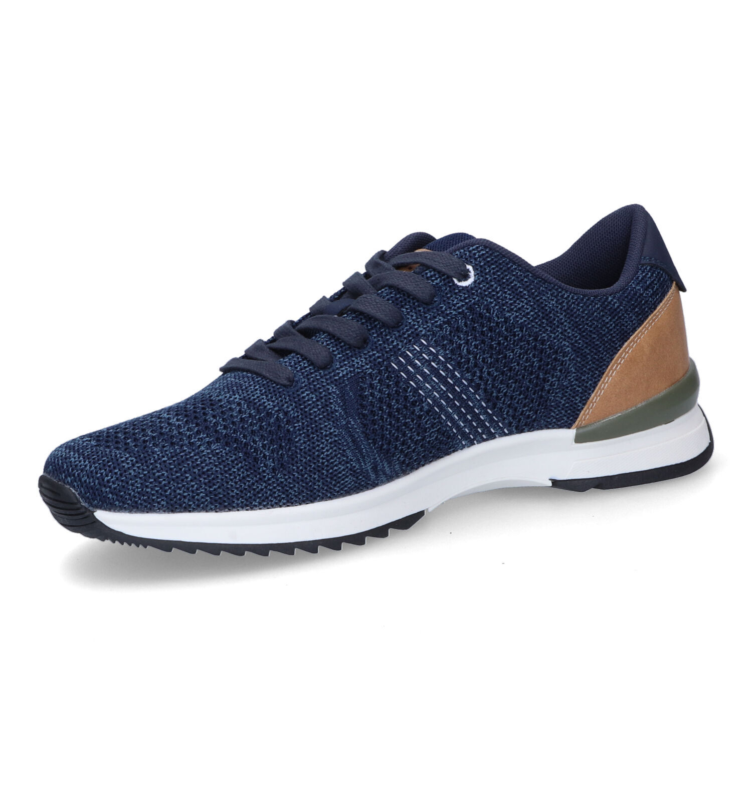 Blauwe heren sneakers shop