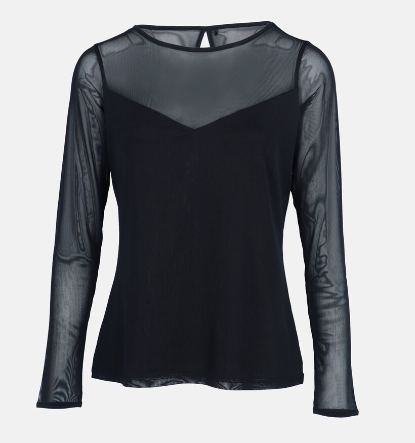 comma Zwart T-shirt voor dames (334758)