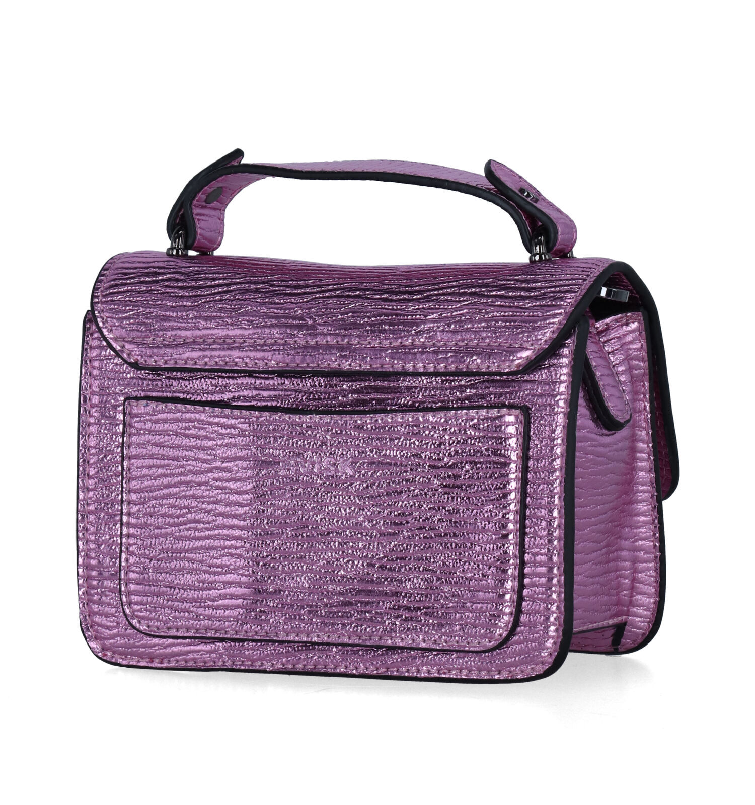 Hvisk Renei Metallic Roze Crossbody Tas Dames Feesttassen Crossbody tassen Online op TORFS.BE