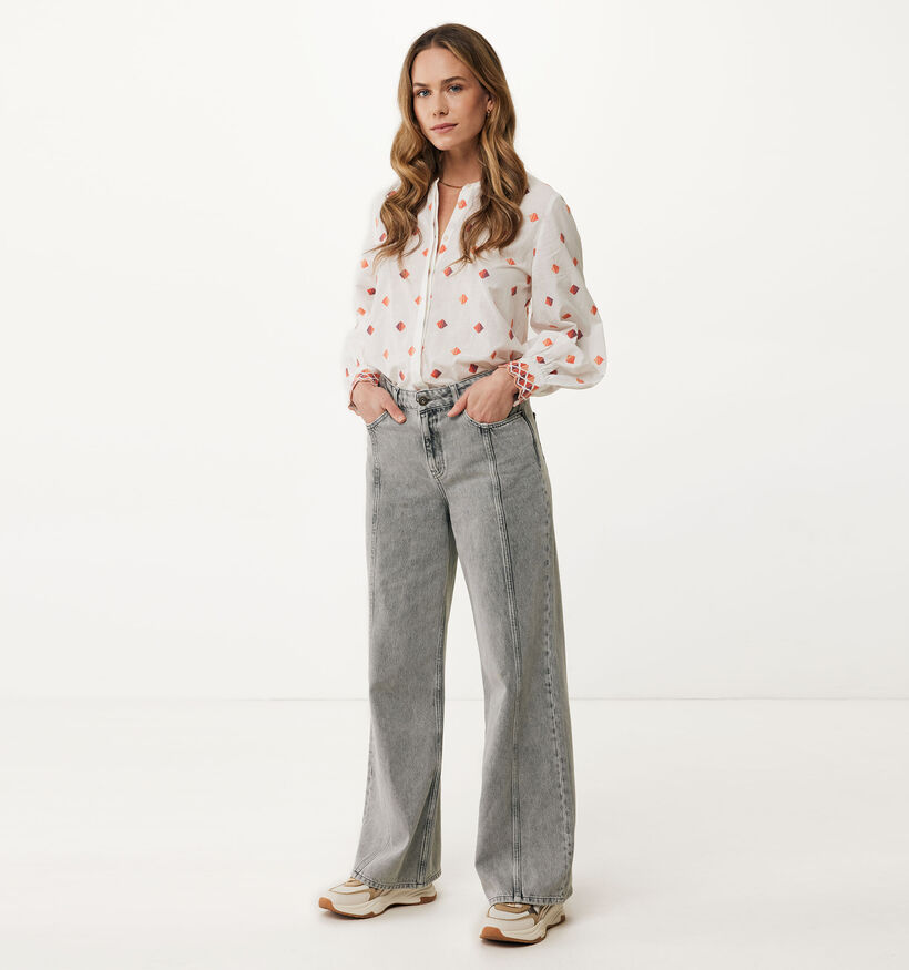 Mexx Blouse en Écru pour femmes (352770)