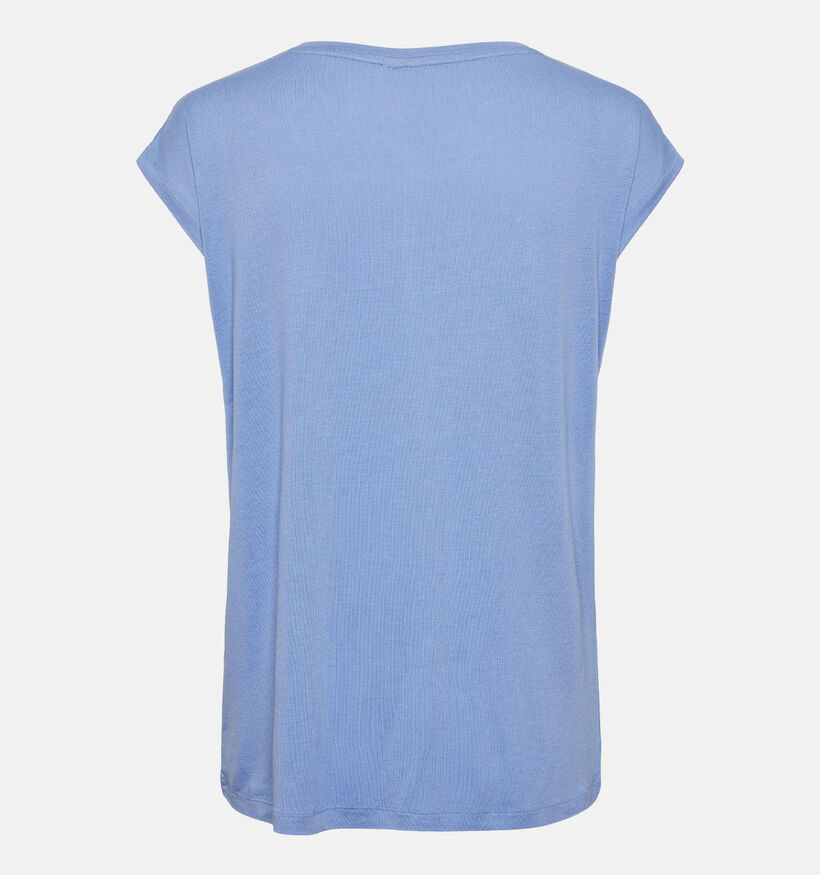 Pieces Billo T-shirt en Bleu pour femmes (335627)