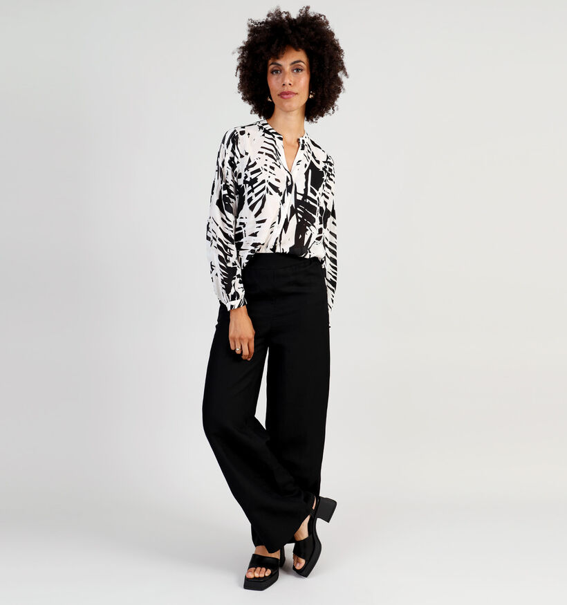 comma Zwarte Geklede Broek voor dames (345072)
