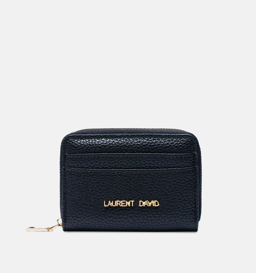 Laurent David Porte-monnaie zippé en Noir pour femmes (365172)