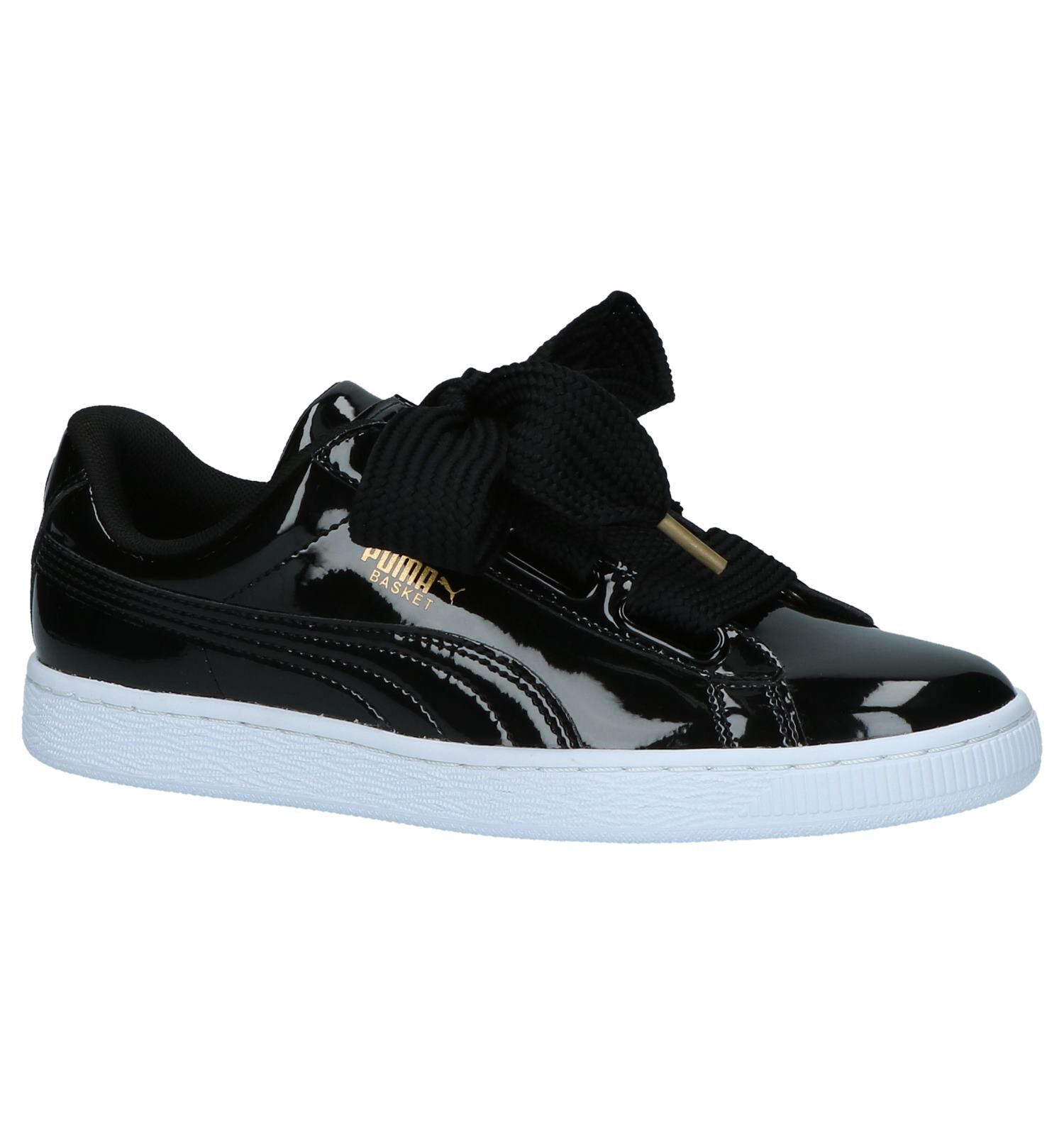 Puma basket deals heart zwart