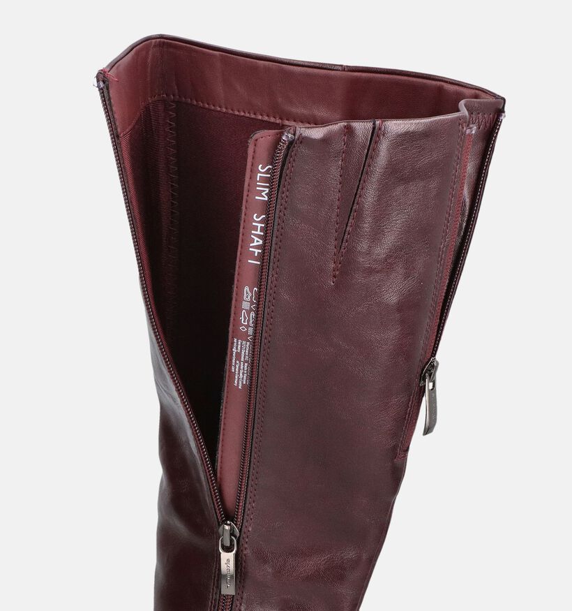 Tamaris Bordeaux Lange Laarzen voor dames (378953)