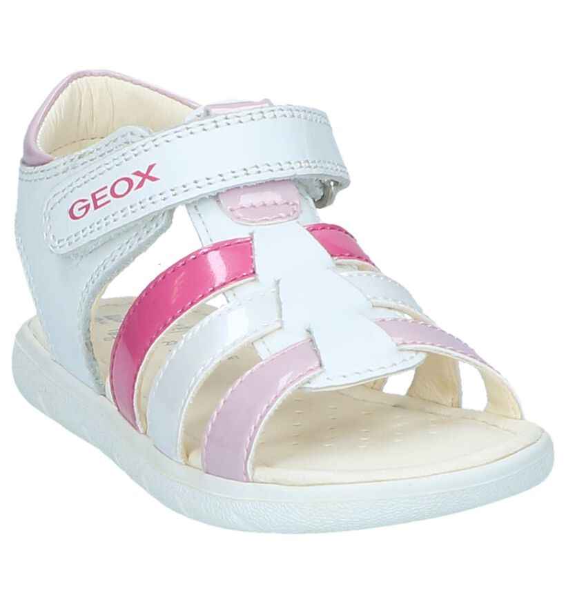 Geox Sandales pour bébé en Rose en cuir (245030)