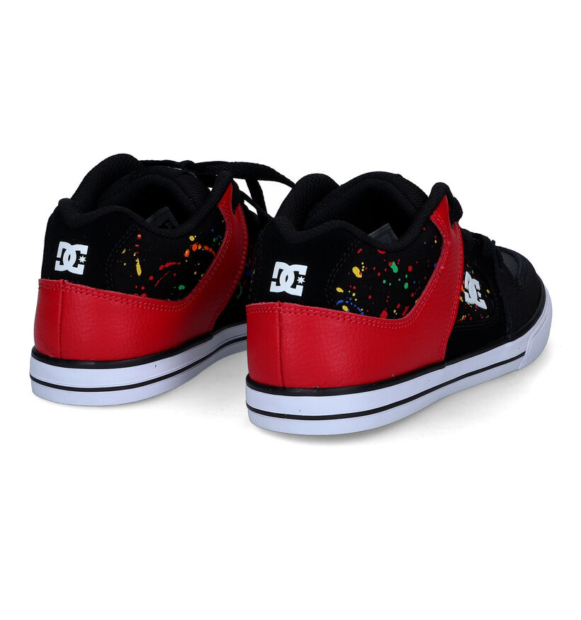 DC Shoes Pure Mid Baskets en Noir pour garçons (312244)