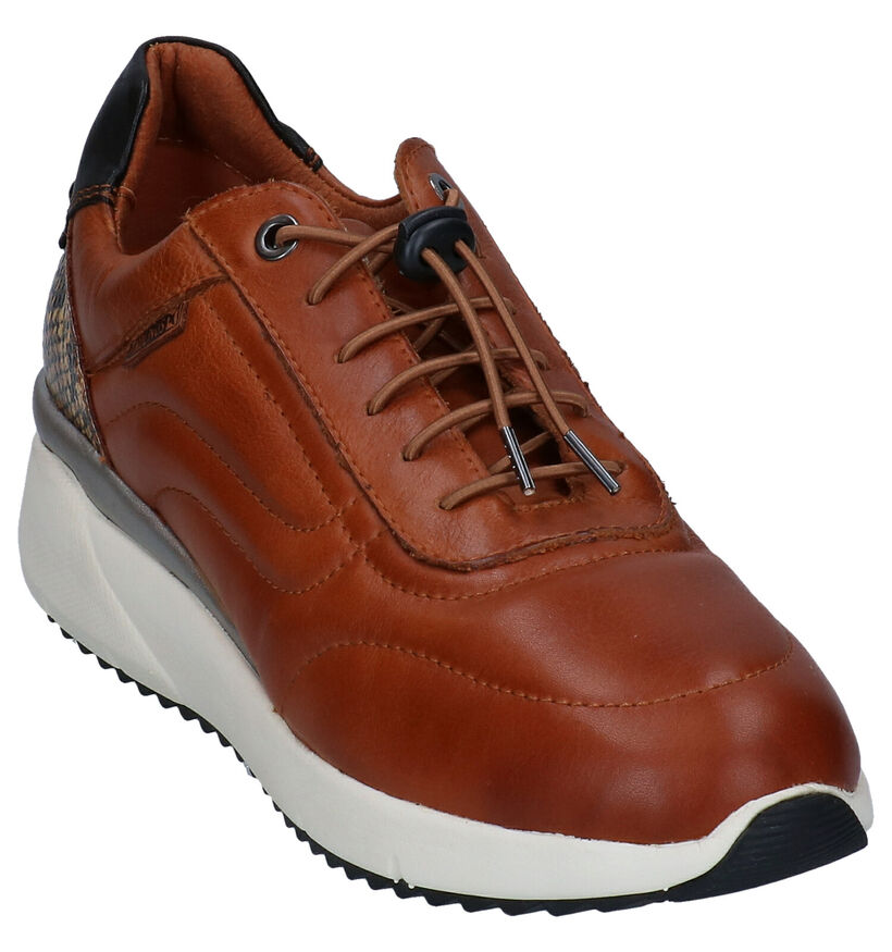 Pikolinos Sella Cognac Schoenen in leer (298090)