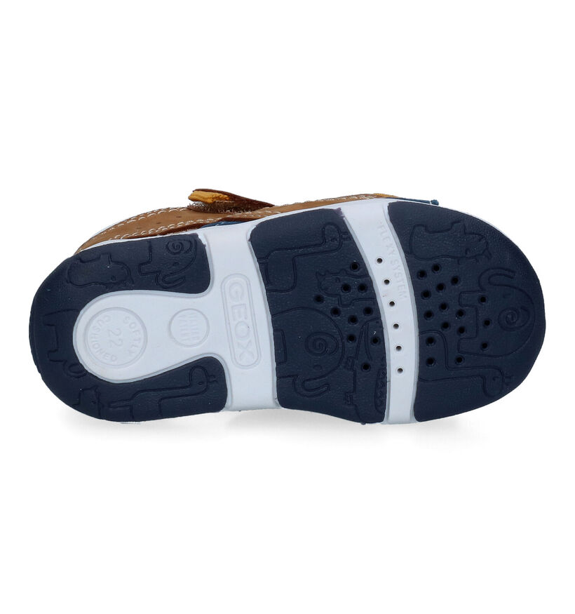 Geox Tapuz Sandales en Bleu en cuir (303744)