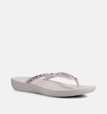 FitFlop Slippers Wit/Roze
