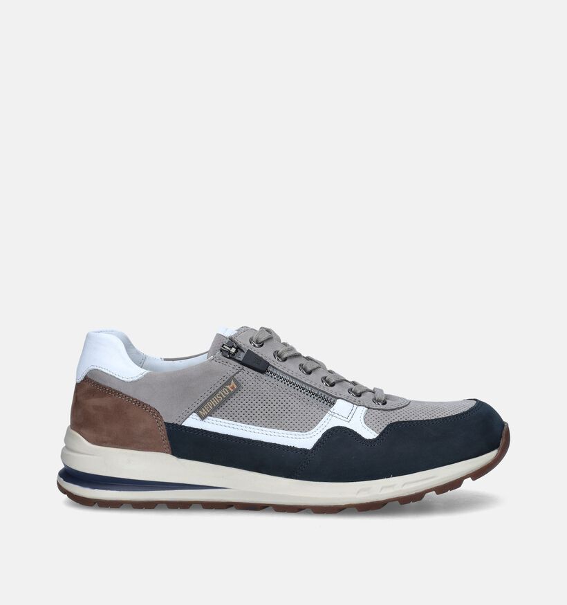 Mephisto Bradley Chaussures à lacets en Bleu pour hommes (354522) - pour semelles orthopédiques