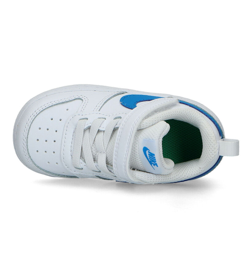 Nike Court Borough Witte Sneakers voor jongens (336656)