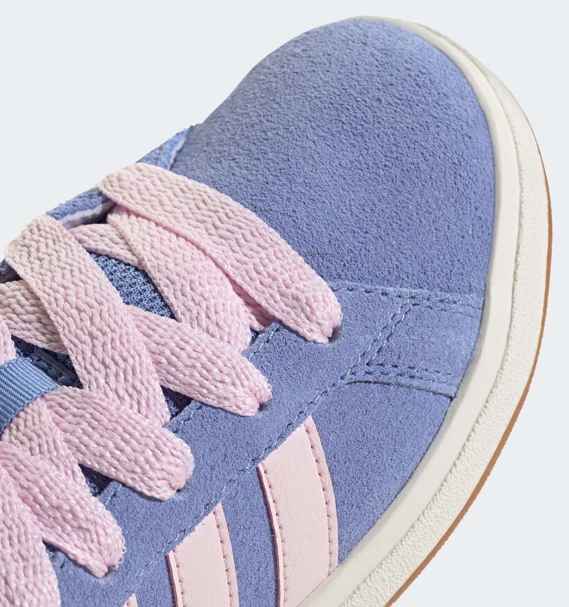 adidas Grand Court 00s Baskets en Bleu/Rose pour filles (365406) - pour semelles orthopédiques