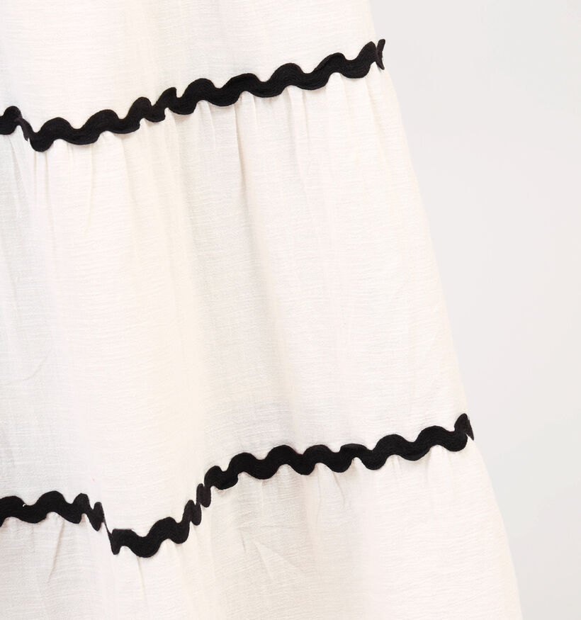 Vila Manda Wavy Beige Maxi Rok voor dames (359461)