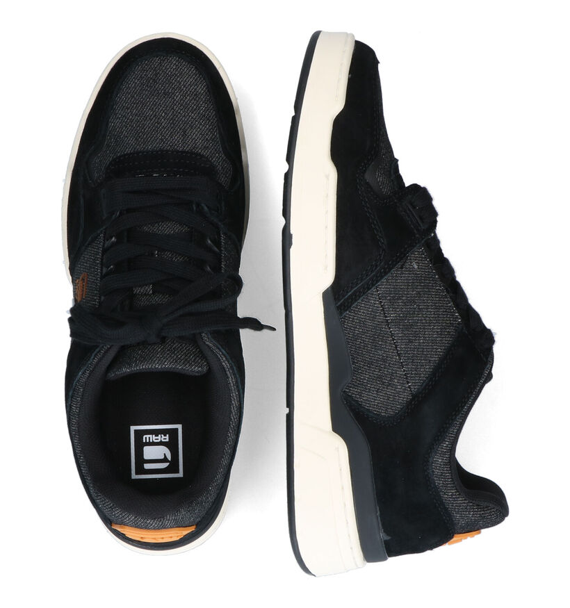 G-Star Attacc Zwarte Sneakers voor heren (314310) - geschikt voor steunzolen