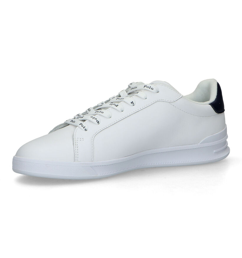 Polo Ralph Lauren HRT Court Chaussures à lacets en Blanc pour hommes (345306)