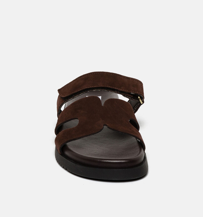 Steve Madden Missile Donkerbruine Slippers voor dames (372090)