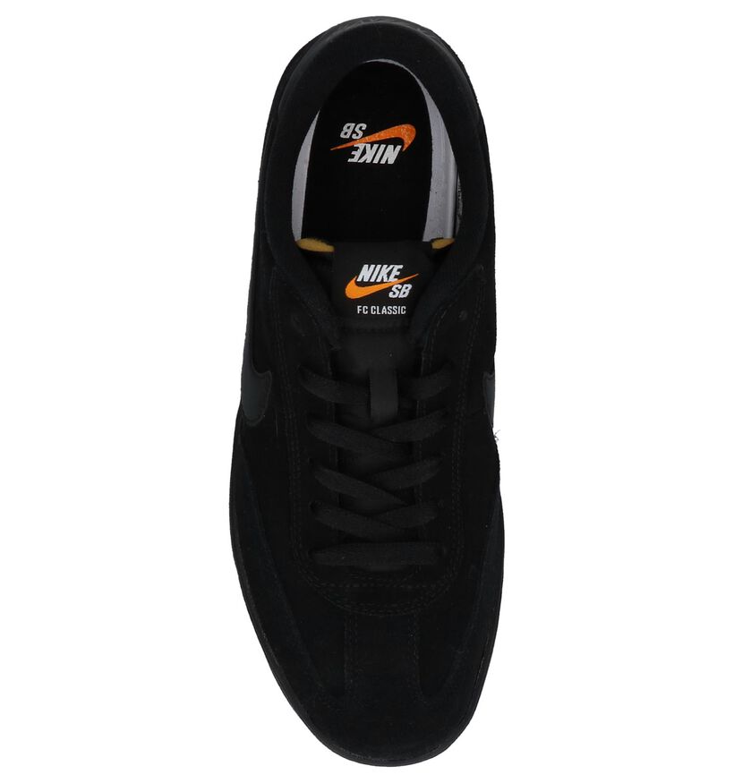 Nike SB FC Classic Zwarte Lage Sportieve Sneakers in daim (218125)