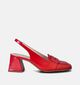Wonders Escarpins slingback en Rouge pour femmes (357832)
