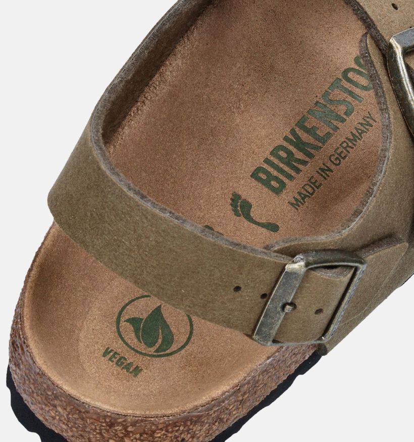 Birkenstock Milano Sandales en Vert pour femmes (343921)