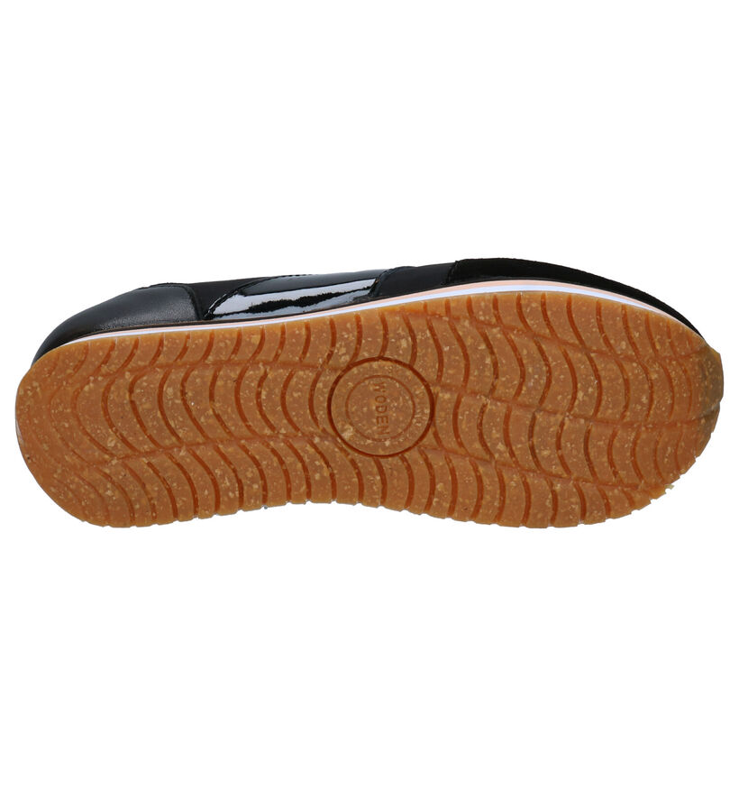 Woden Leonora Zwarte Sneakers in stof (266521)