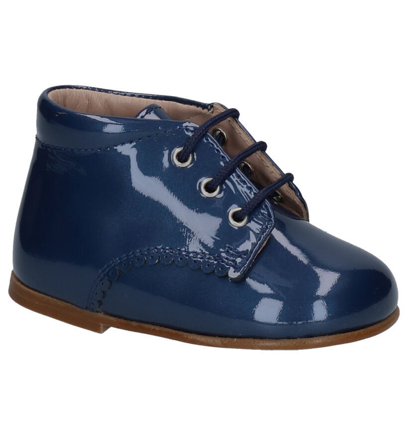 Eli Chaussures pour bébé  en Bleu foncé en cuir verni (260862)