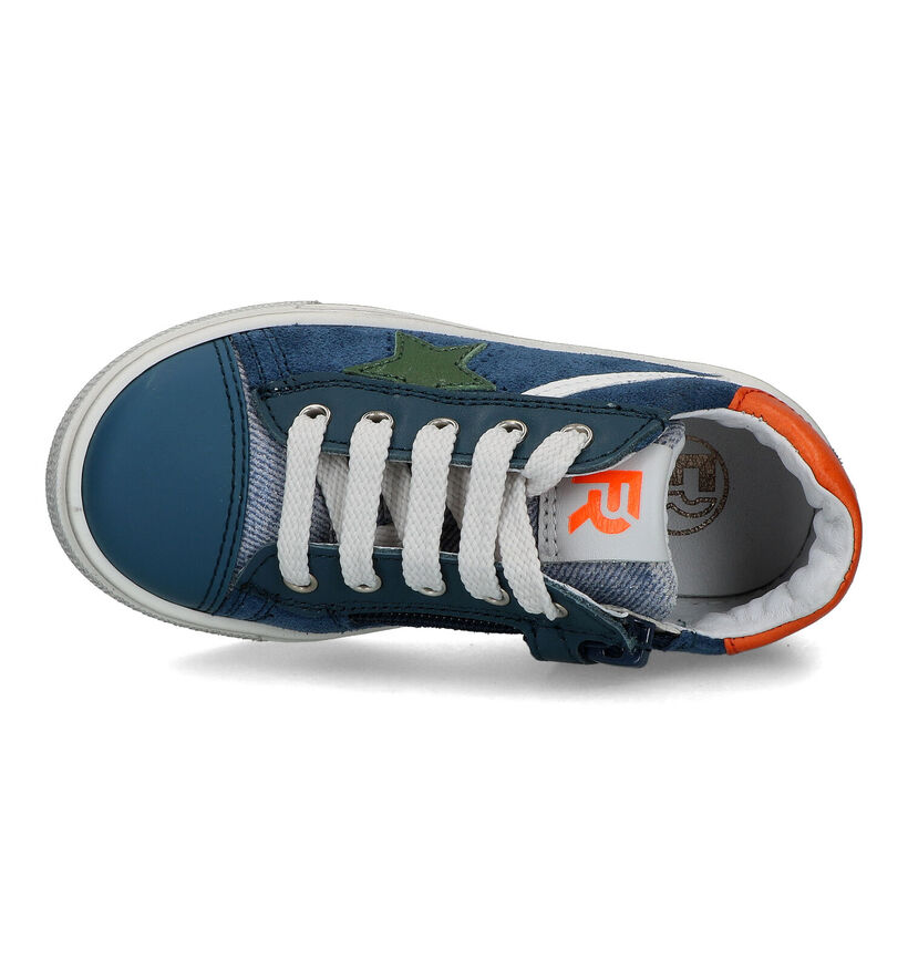 FR by Romagnoli Chaussures &agrave; lacets en Bleu pour gar&ccedil;ons (324053) - pour semelles orthop&eacute;diques