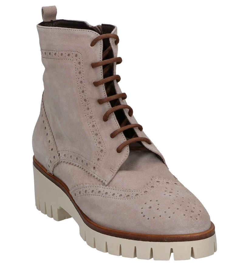 JHay Boots à lacets en Marron en daim (298770)