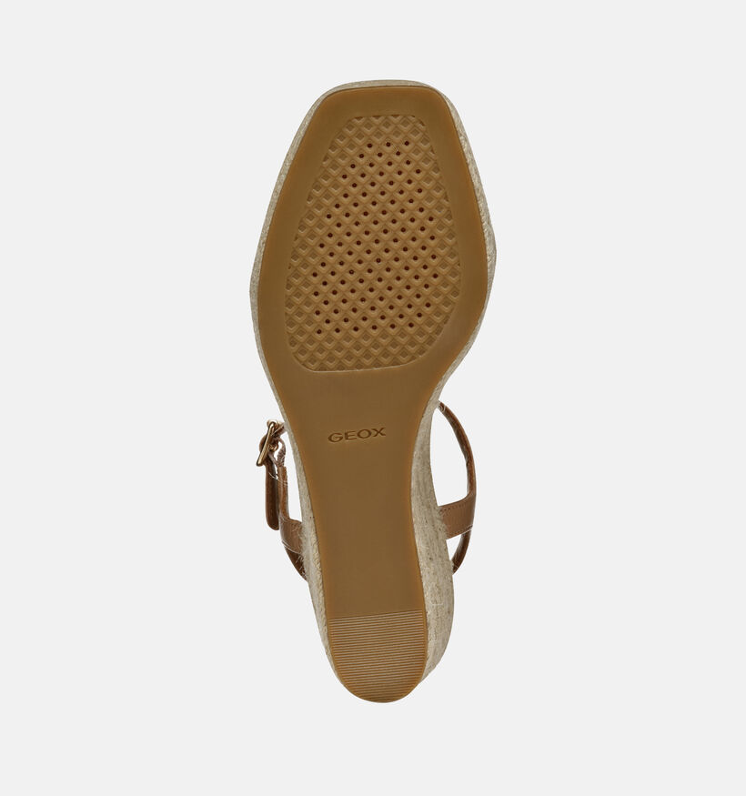 Geox Panarea Beige Sandalen met sleeha voor dames (353772)