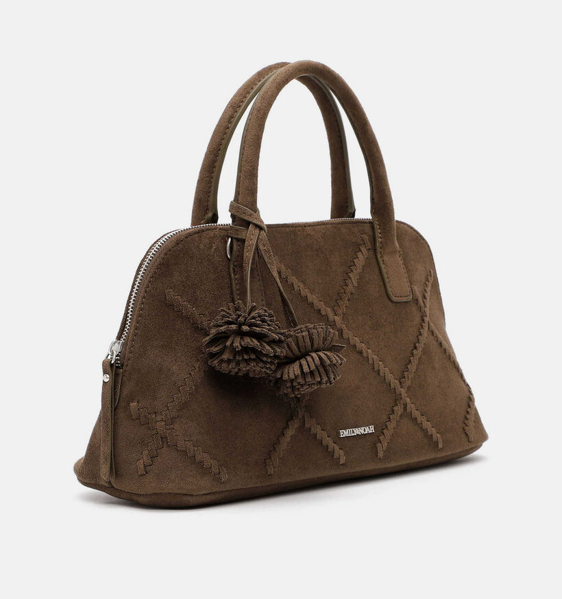 Emily & Noah Leanne Donkergroene Handtas voor dames (378871)