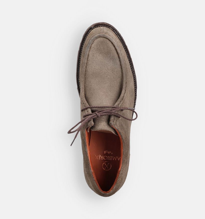 Ambiorix Pisco Taupe Geklede Schoenen voor heren (365009)