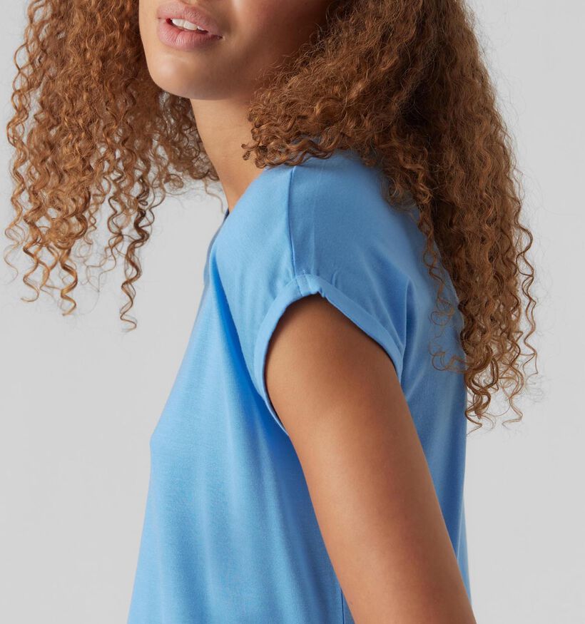 Vero Moda Ava Blauwe T-shirt voor dames (330911)